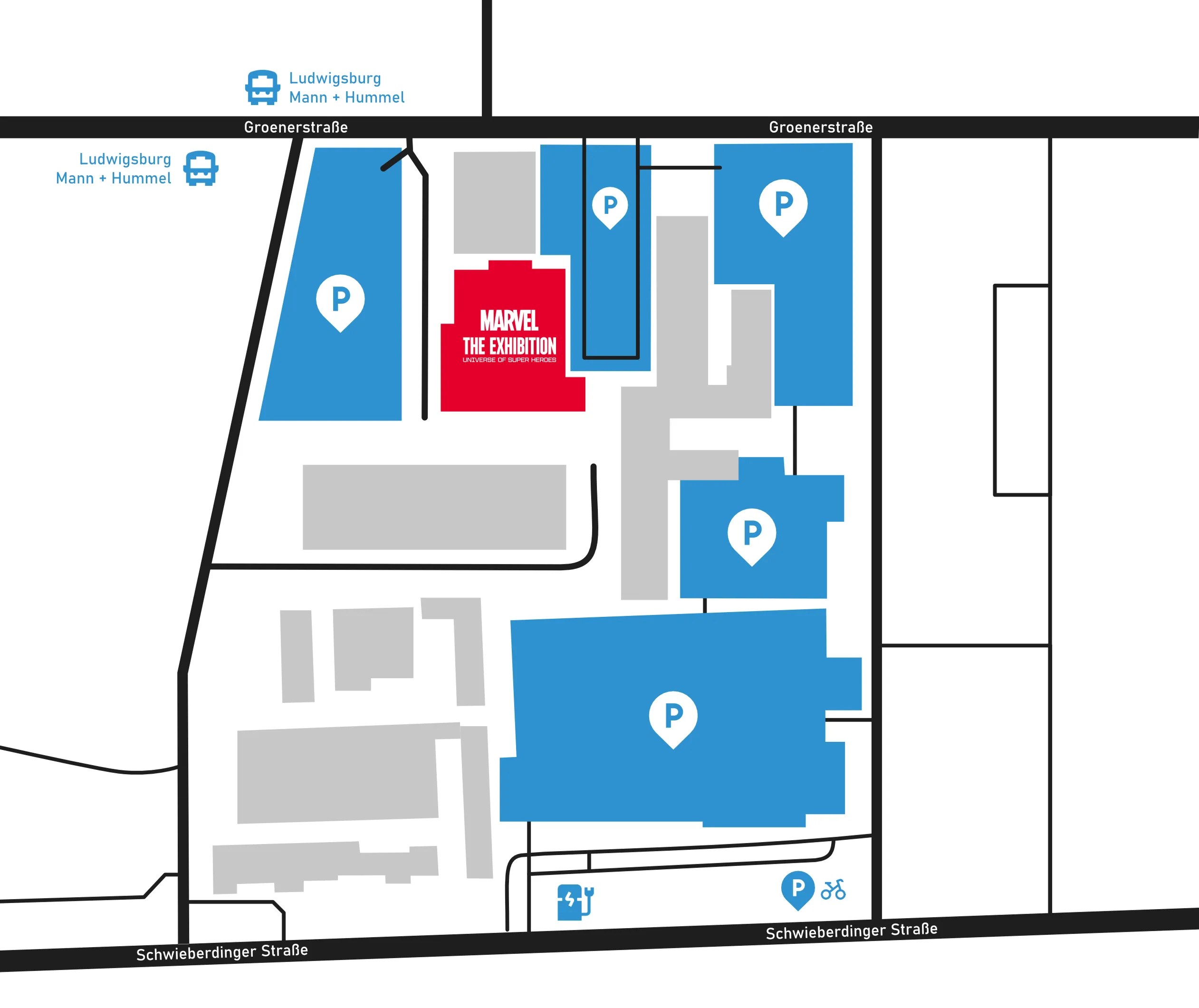 Map of the exhibition location