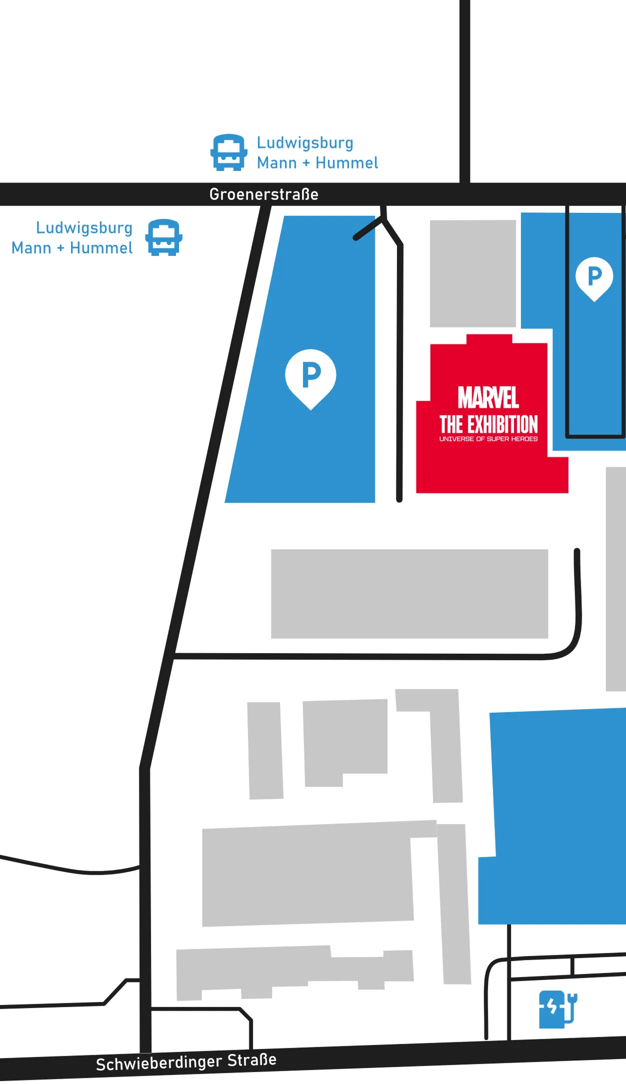 Map of the exhibition location